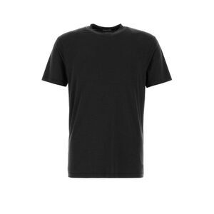 Tom Ford Men Slate Lyocell Blend T-Shirt